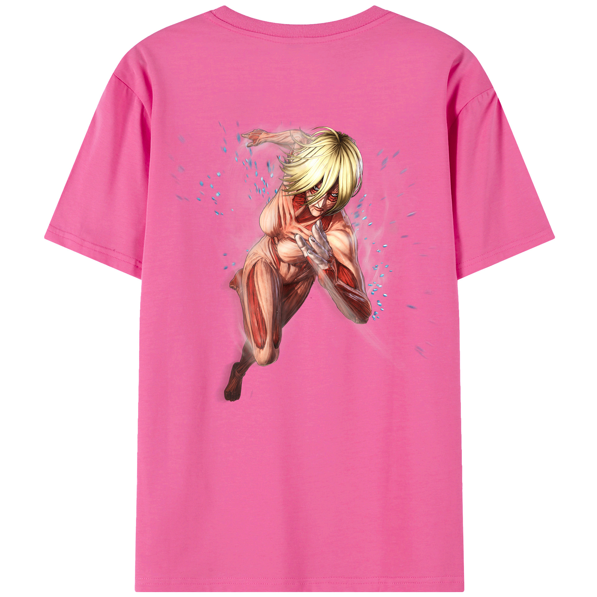 （画像用） 進撃の巨人 Attack on Titan レディース半袖Tシャツ(バックプリント)
